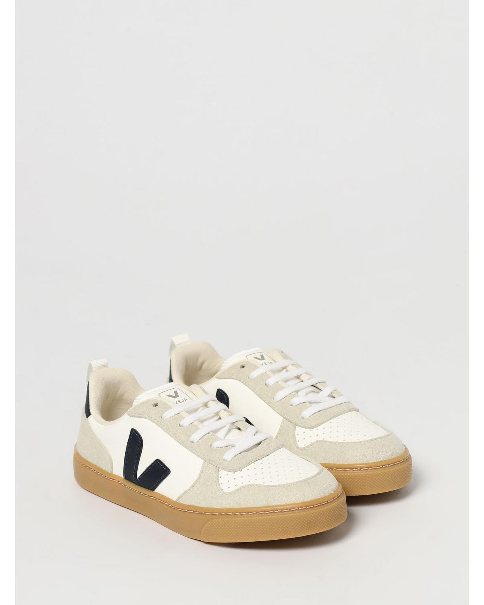 Veja Campo WhiteOffWhiteBlack Sneakers Kids Footwear image 2