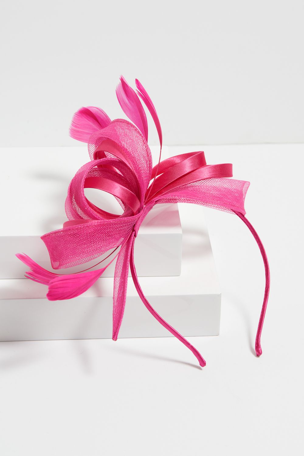 Jon Richard Fushia Medium Fascinator image 5