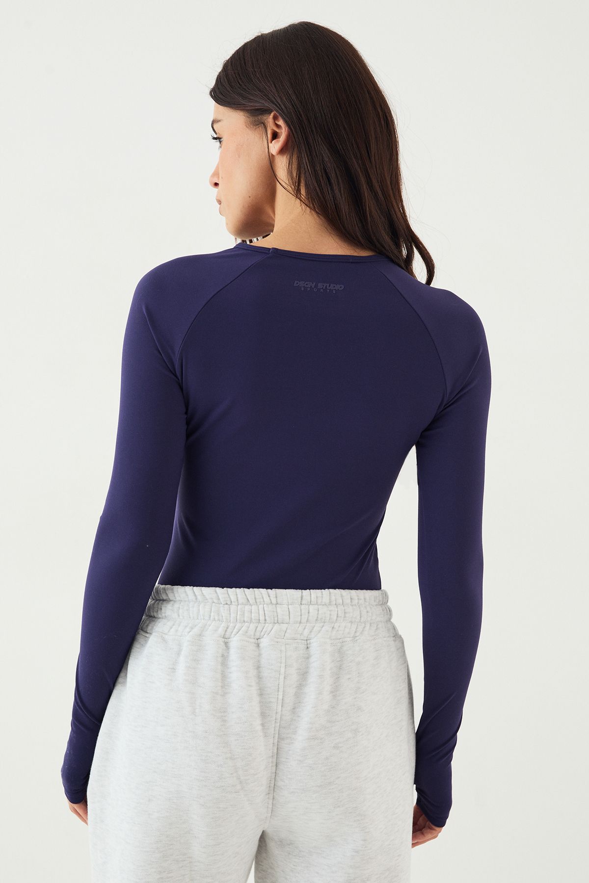 DSGN Studio DSGN Studio Ultra Sculpt Long Sleeve Top Blackberry image 2