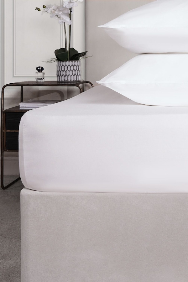 OHS 400 Thread Count Cotton Fitted Bed Sheet