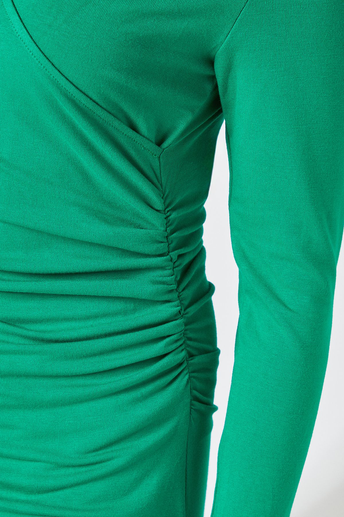 Principles Green Wrap Jersey Midi Dress Green image 5