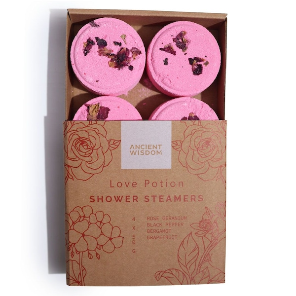 KDMD Zen Shower Steamers - Therapy Wellness Gift Set - Love Potion