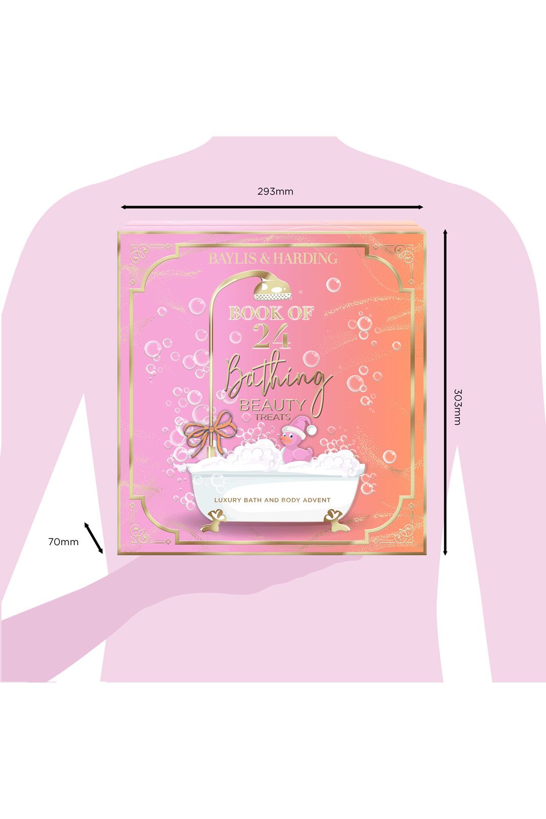 Baylis & Harding Ladies Luxury 24 Days of Beauty Advent Calendar Gift Set Multi image 7