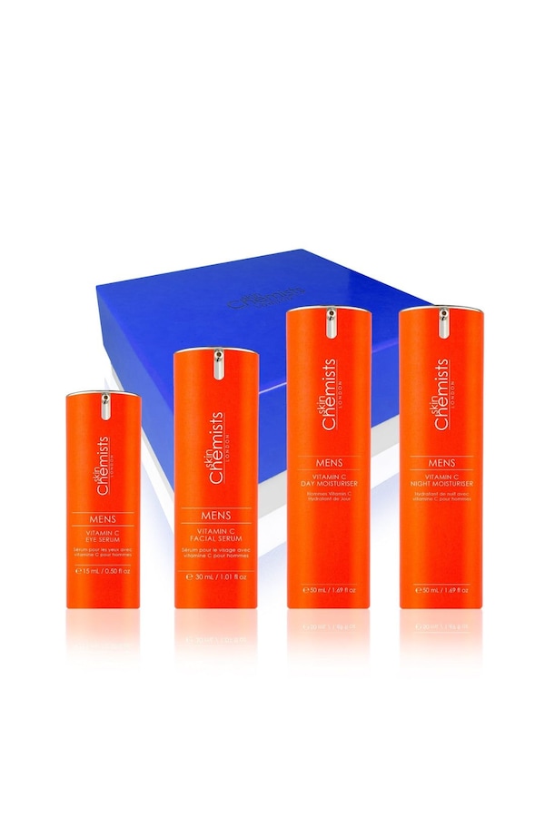 skinChemists professional Anti-Ageing Men's Vitamin C Full Routine Kit