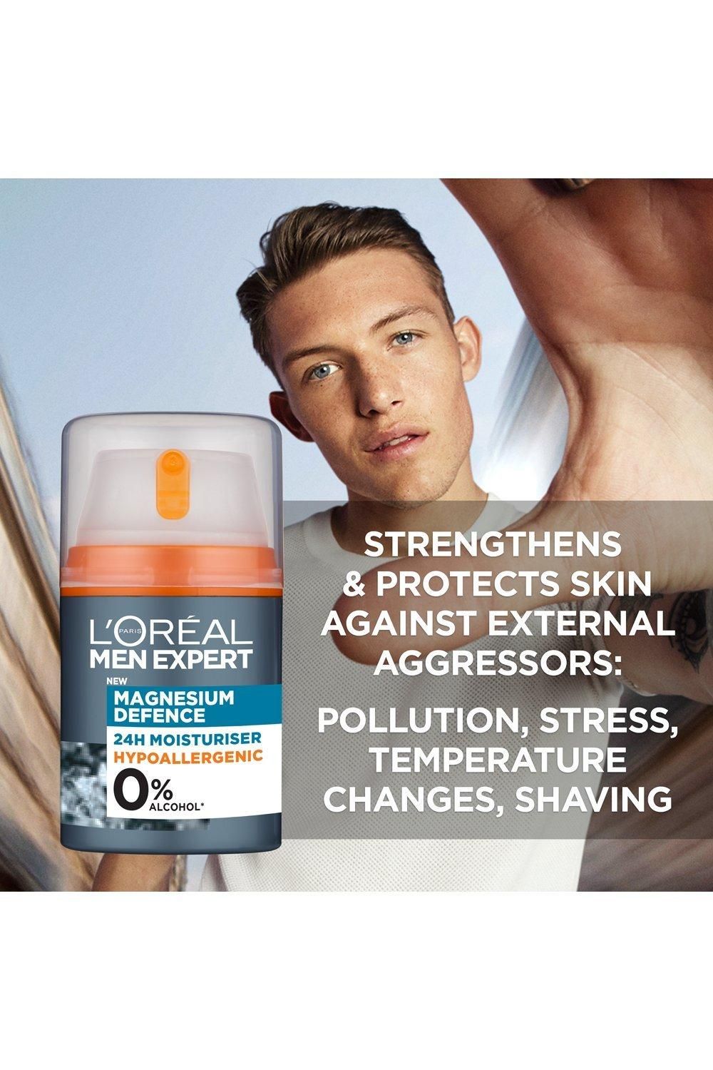 L'Oréal Paris Men Expert Sensitive Skin Moisturiser 24Hour Daily Mens Moisturiser Multi image 9