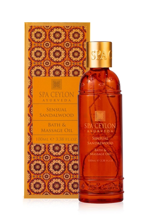 Spa Ceylon Sensual Sandalwood Bath & Massage Oil 100ml