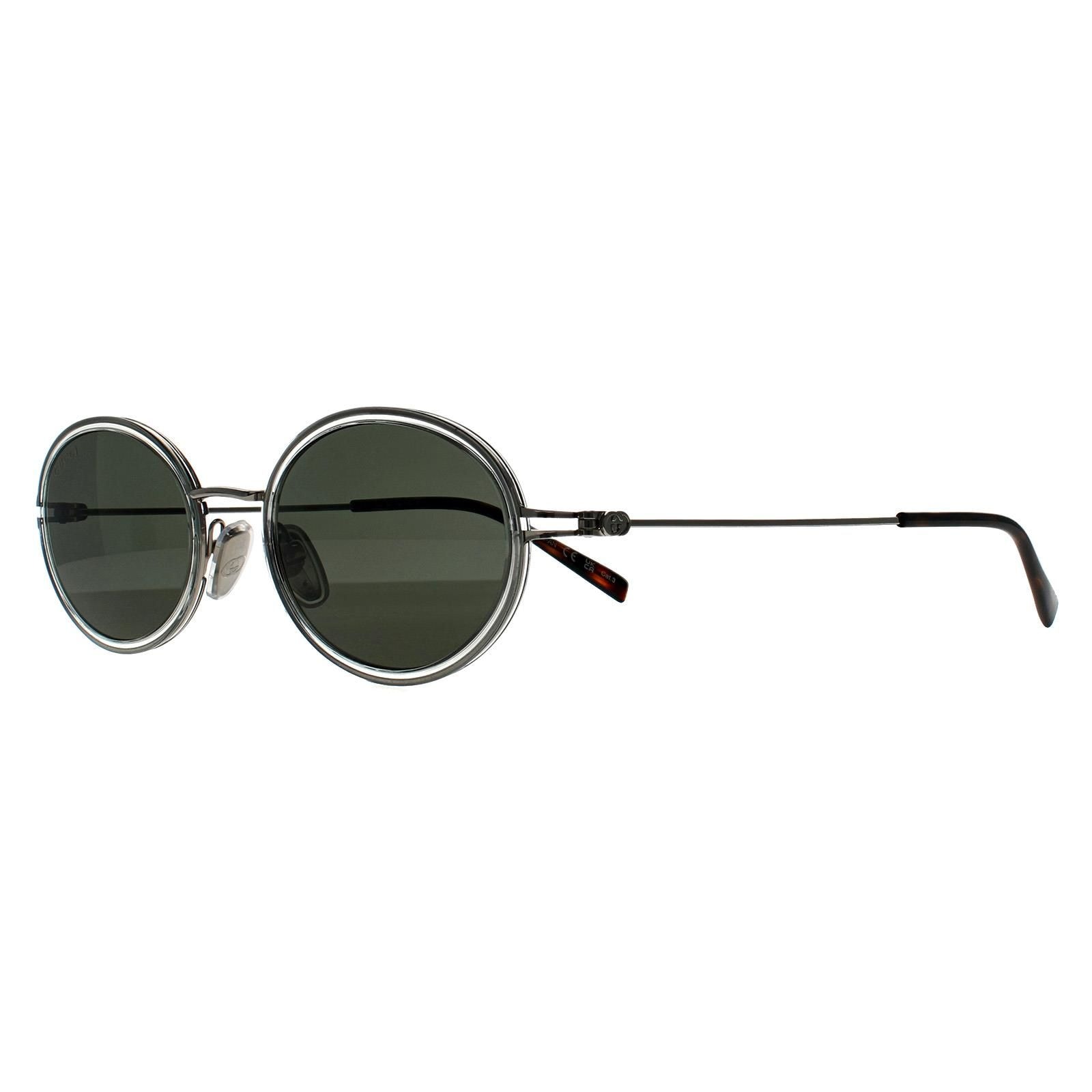 Gucci Oval Silver Grey GG1980S image 2