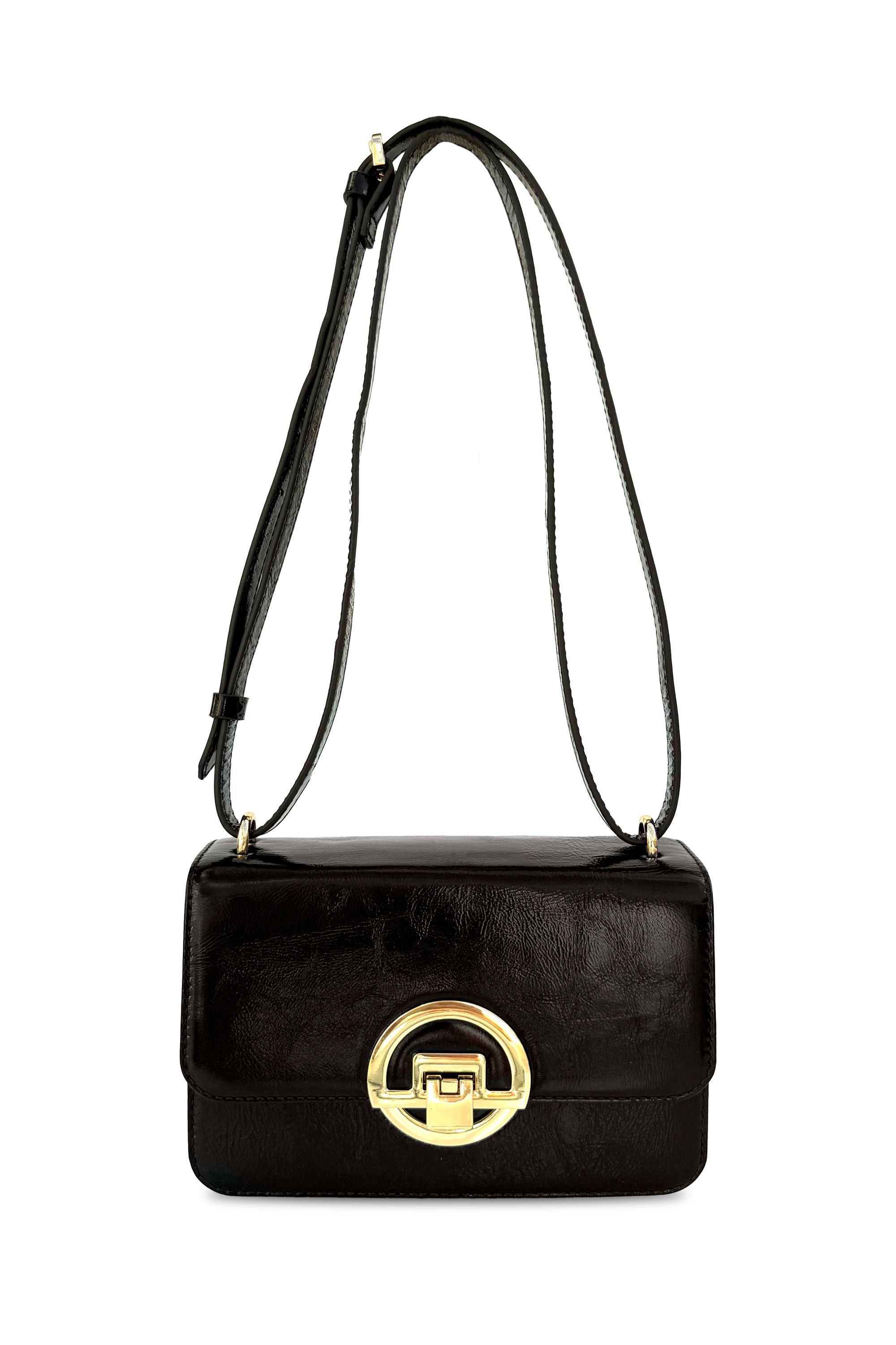 Apatchy London The Tilly Crinkle Pattern Leather Bag image 3