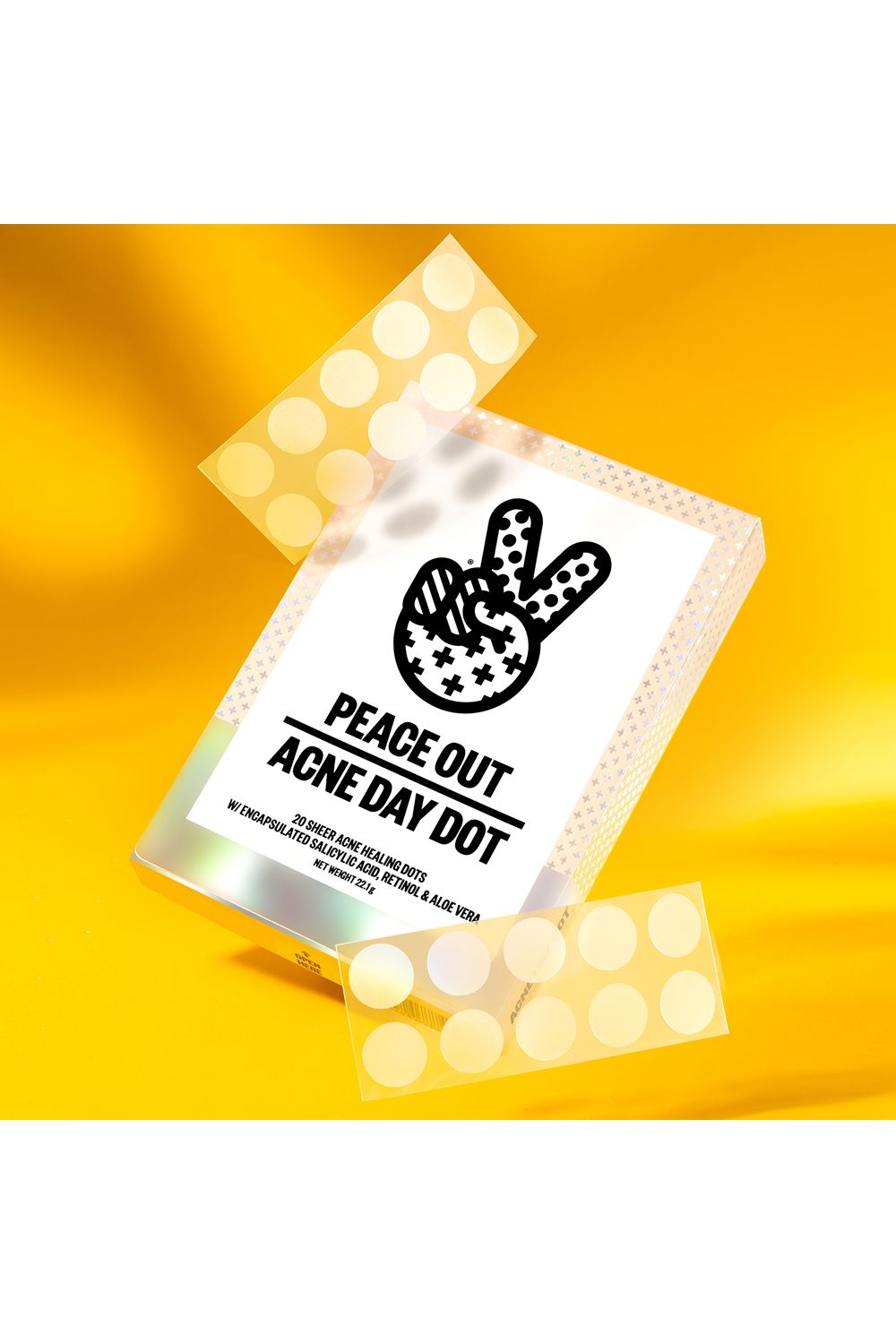 Peace Out Acne Day Dot - 20 Dots Multi image 2