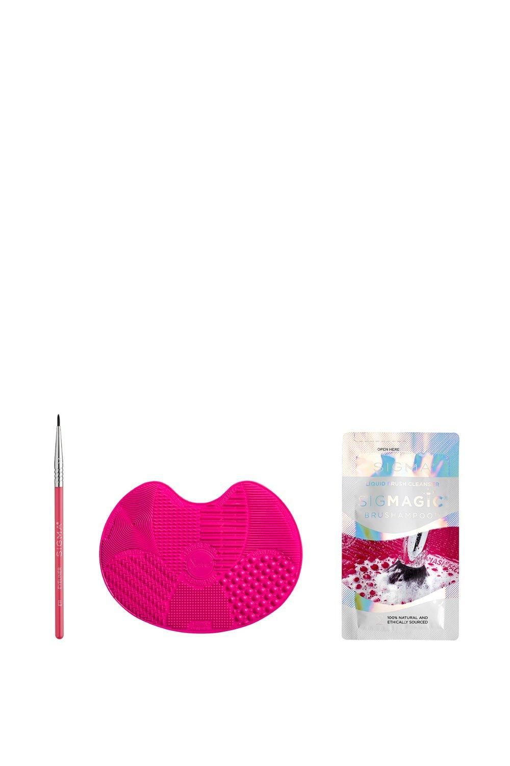 Sigma Makeup brush, Cleaning mat and Cleaning sachet GWP Multi image 1