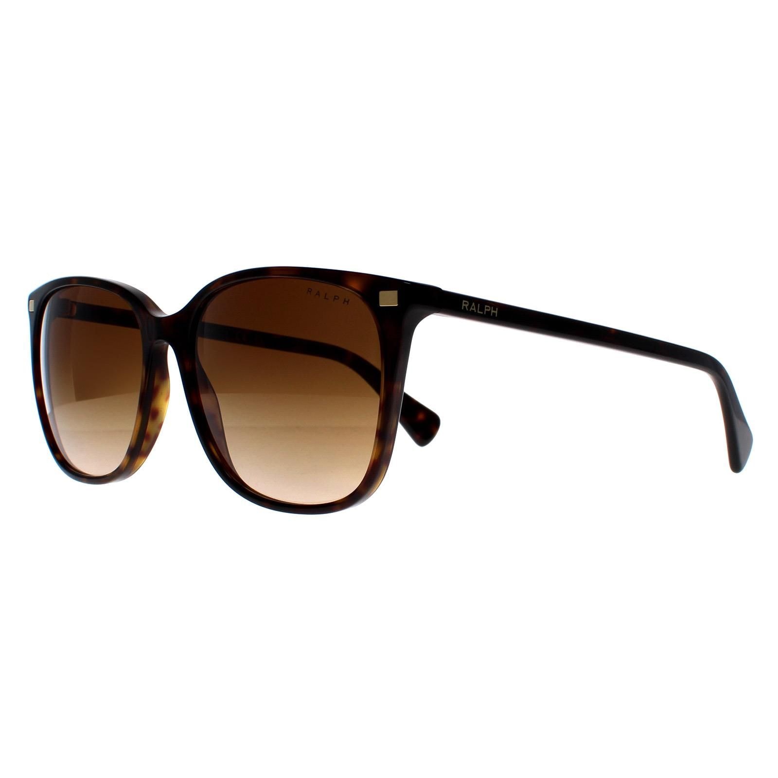 Ralph by Ralph Lauren Square Shiny Dark Havana Brown Gradient RA5293 image 2