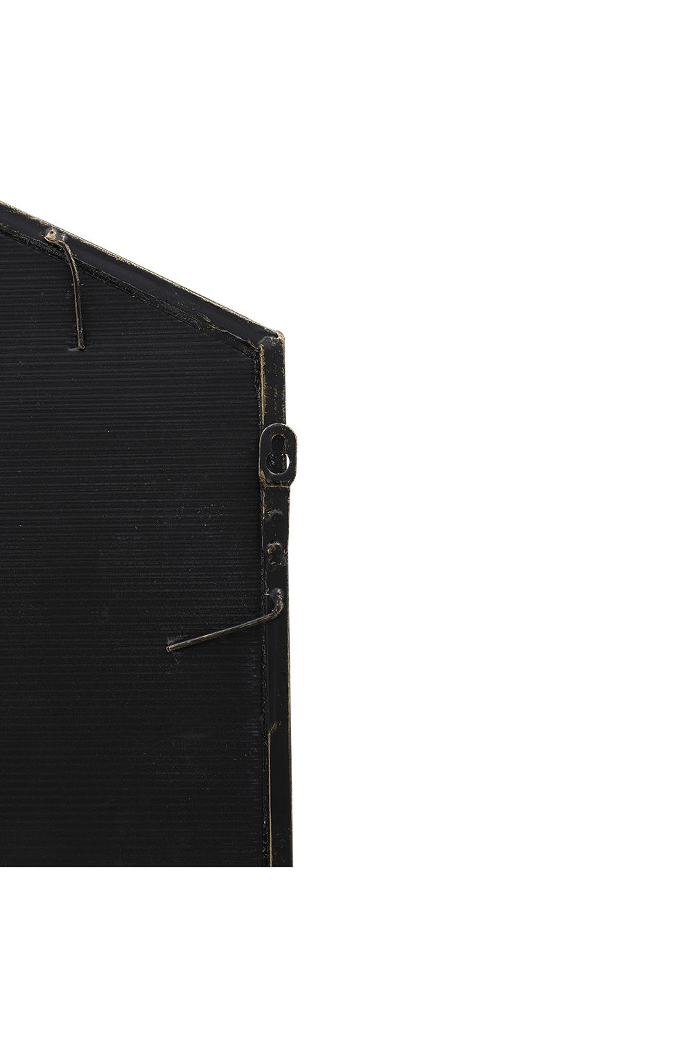 Living and Home Modern Bronze Framed Arched Windowpane Wall Mirror for Decor image 6