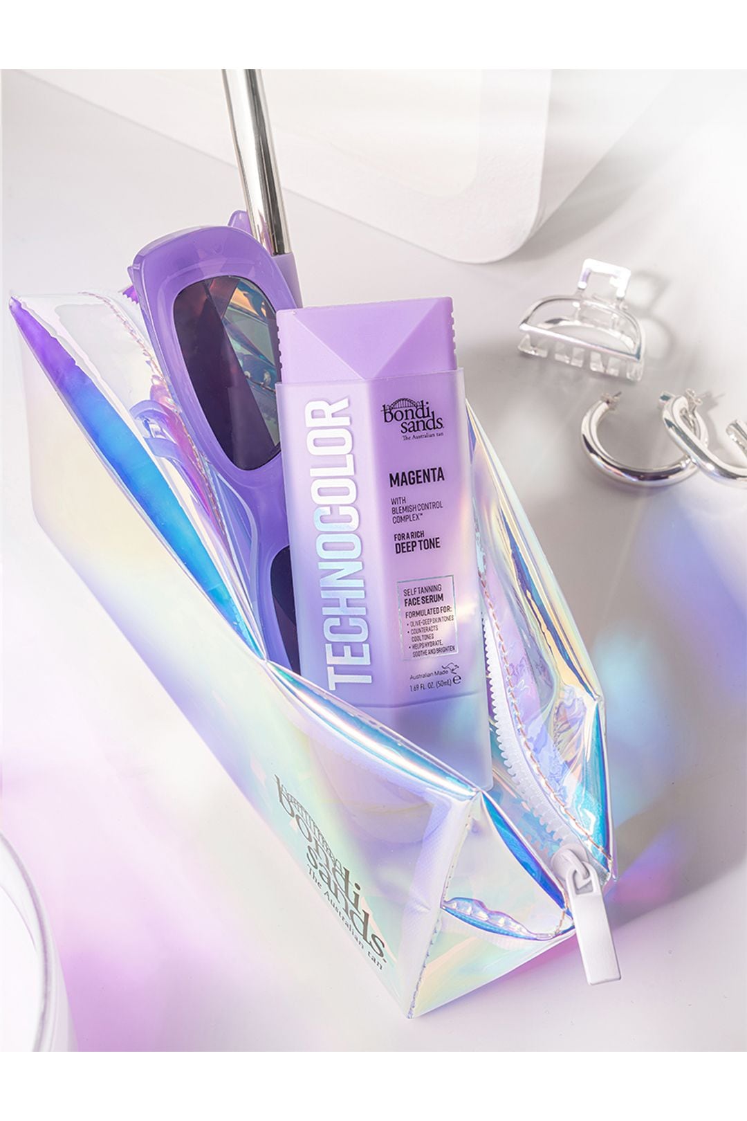 Bondi Sands Technocolor Magenta Self Tanning Face Serum 50ml Multi image 10