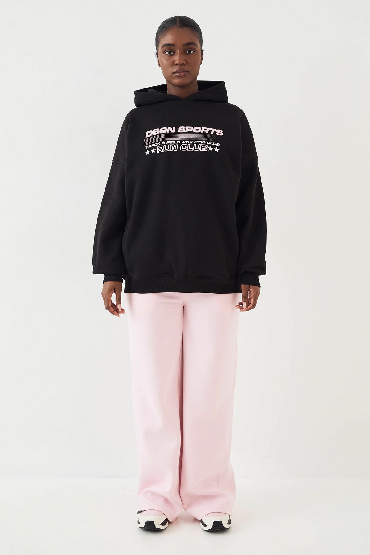 DSGN Studio DSGN Studio Sport Oversized Hoodie Black image 5
