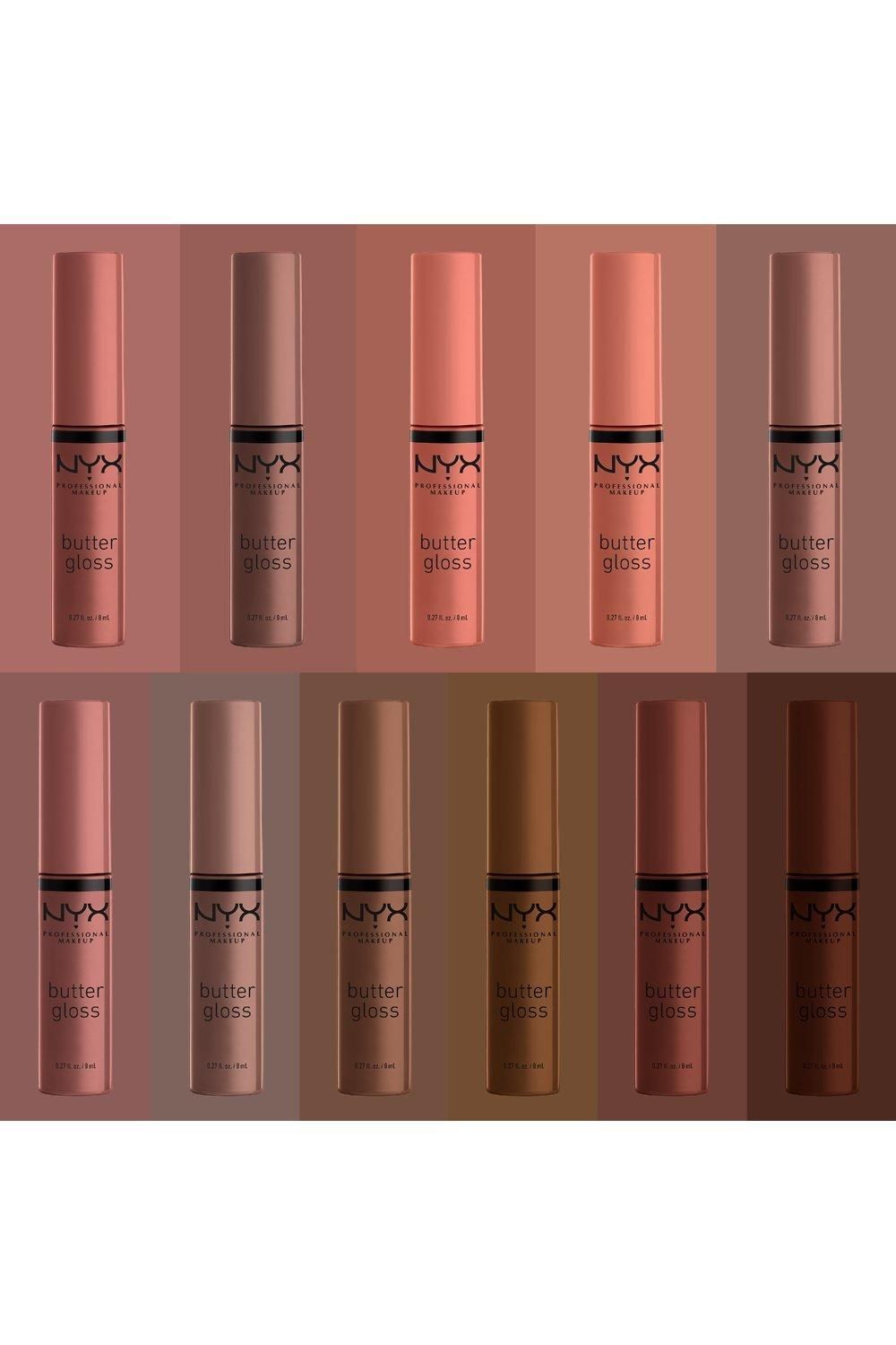 NYX Professional Makeup Butter Lip Gloss Brownie Drip image 6