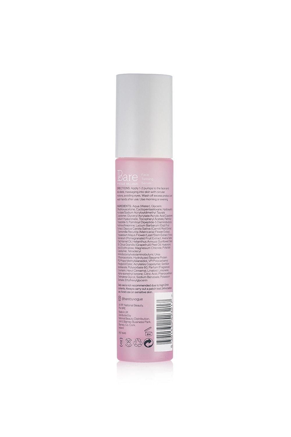 Bare By Vogue Face Tanning Serum Light image 2