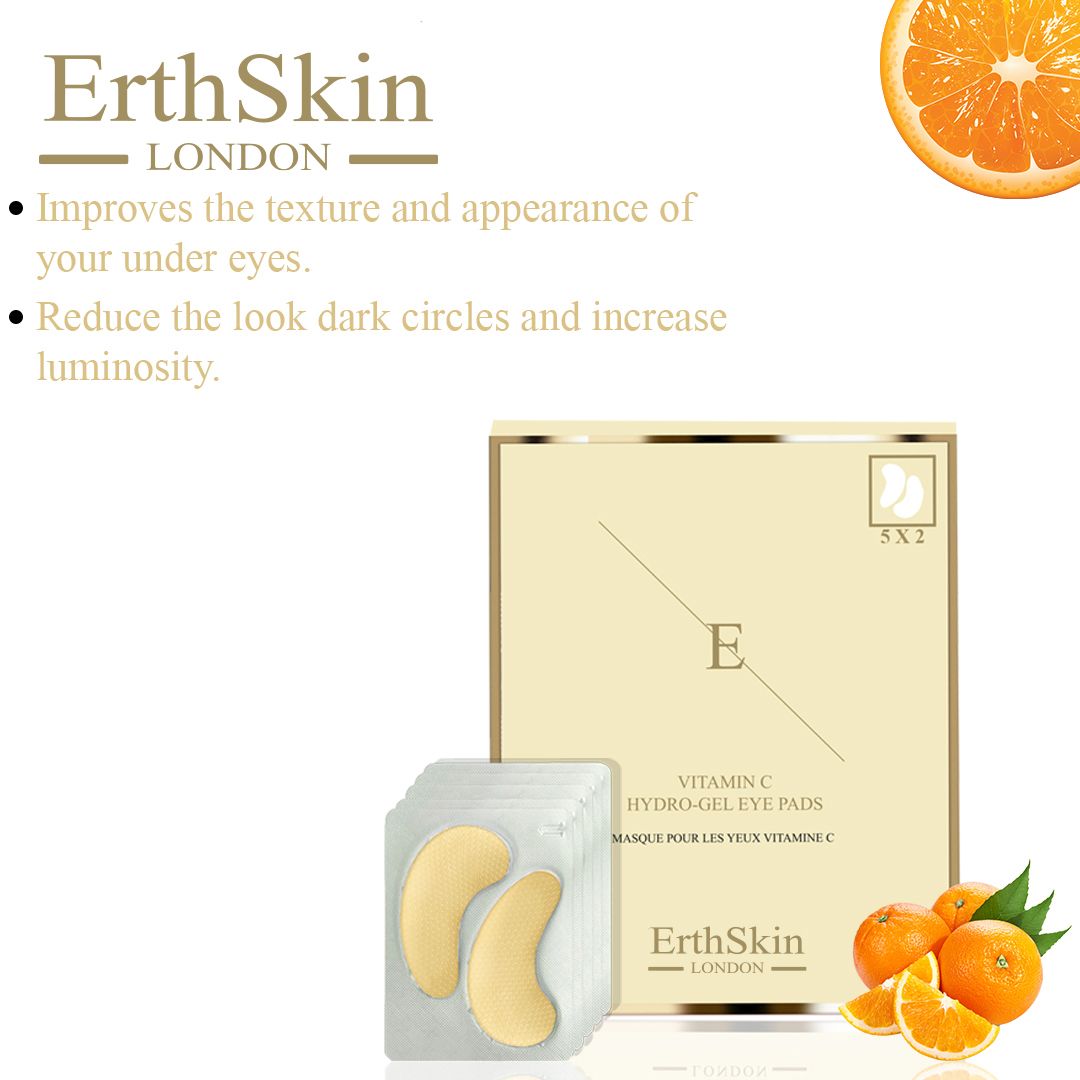 Erth Skin London Erth Skin London Vitamin C Hydrogel Eye Pads x 5 image 5