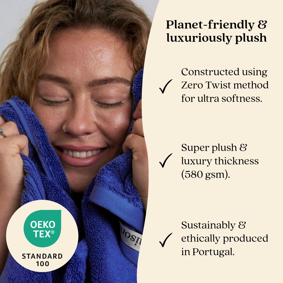 Misona Ultra Soft Bamboo Bath Towel image 2