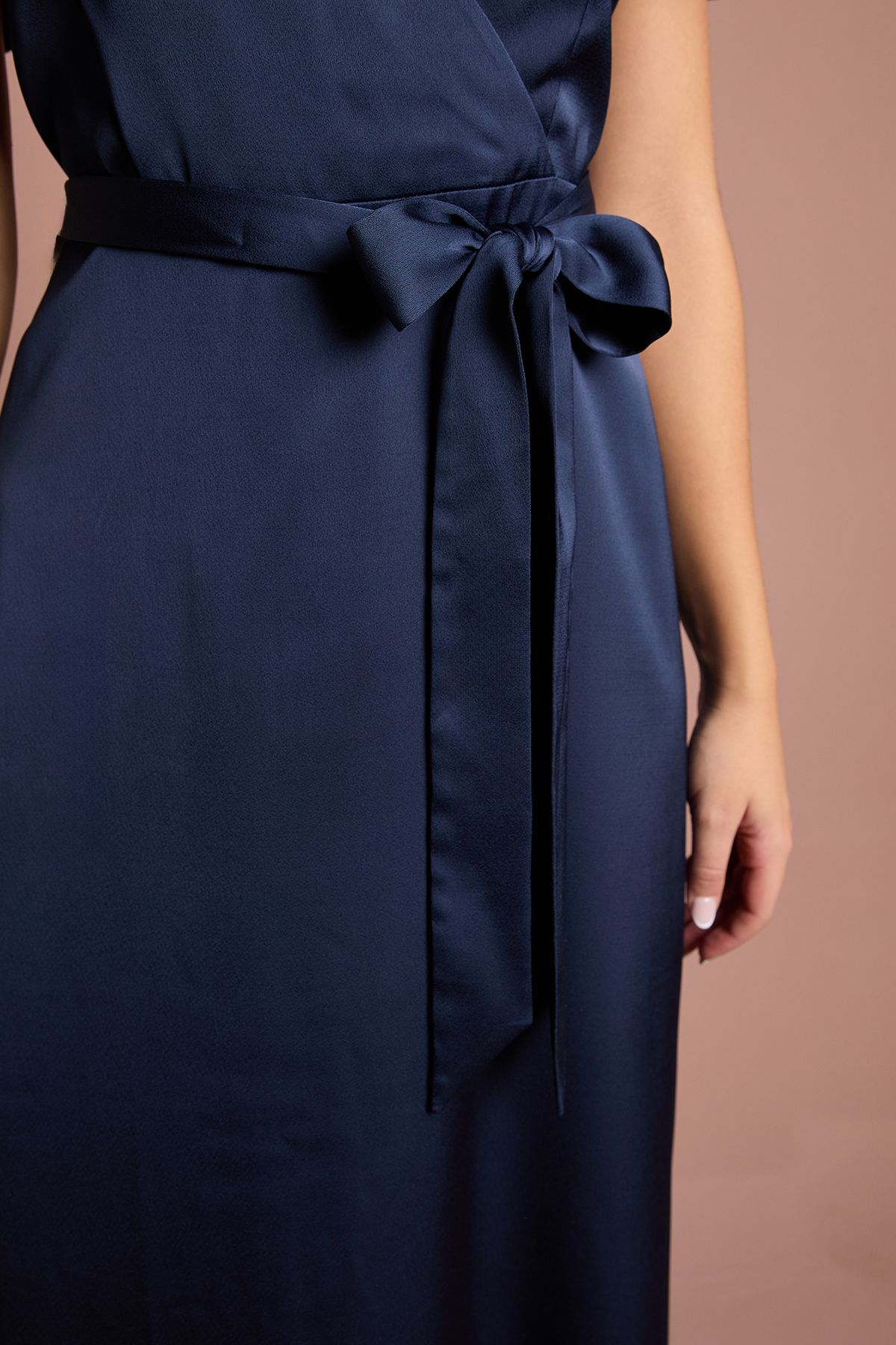 Coast Teen Coast Angel Sleeve Bridesmaid Dress Navy image 4
