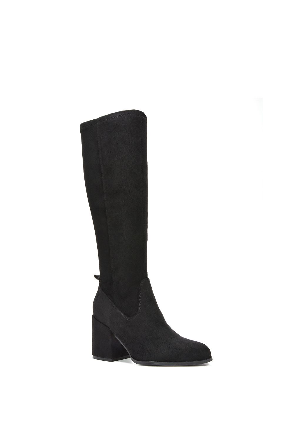 XY London 'Tatum' Knee High Block Heeled Boots image 2