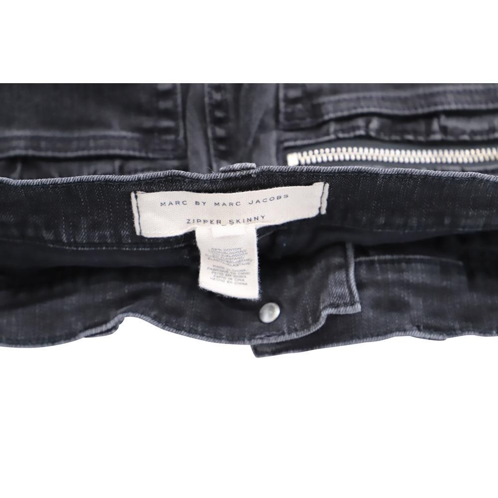 Marc Jacobs Preloved Metal Zipper Skinny Jeans image 3