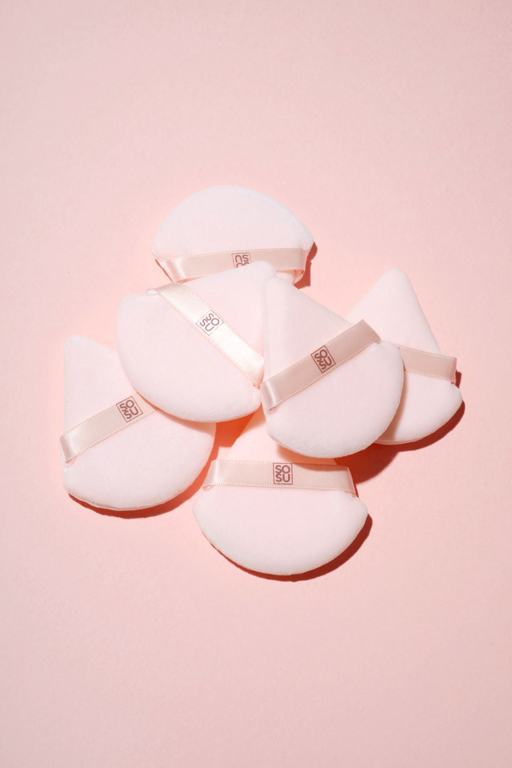 SOSU Cosmetics 2Pk Powder Puff Multi image 3