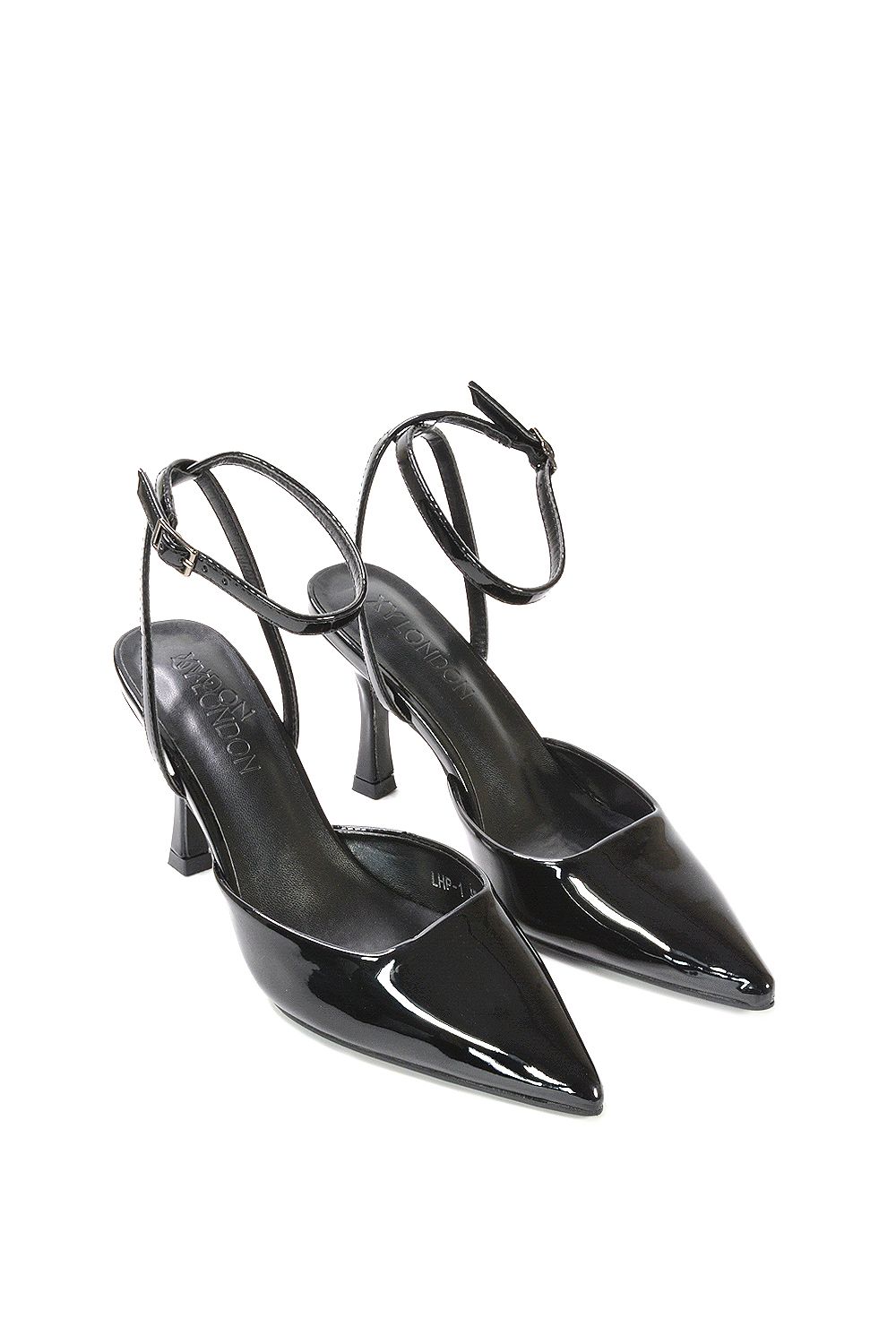 XY London 'Lacey May' Strappy Stiletto High Heel Pointed Toe Pumps Shoes image 4