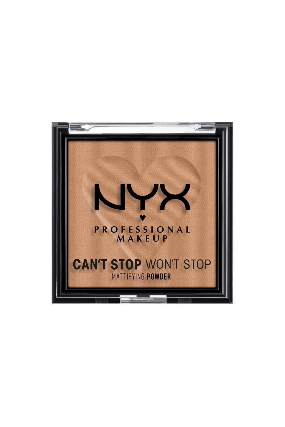 NYX Professional Makeup Can't Stop Won't Stop Mattifying Lightweight Powder Caramel image 5