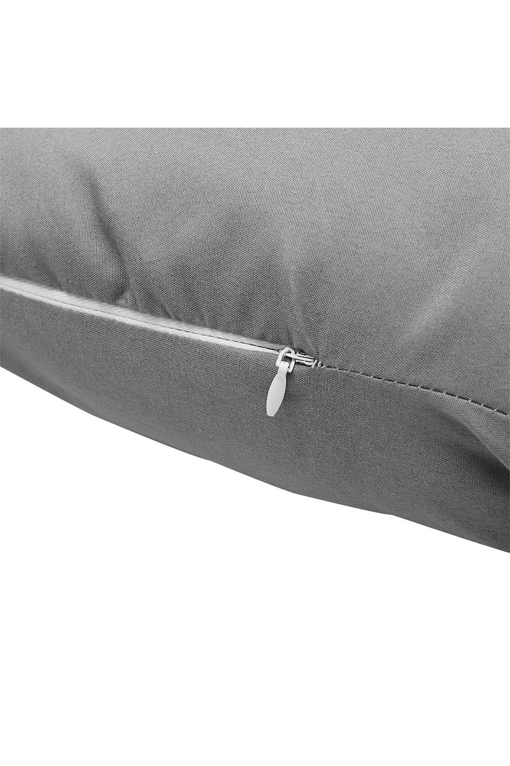 Living and Home Outdoor T-Shaped Egg Chair Cushion Hanging Swing Chair Pad,Light Grey image 5