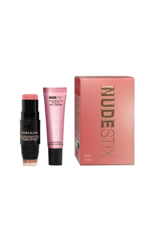 Nudestix Rosy Pink Glow Blush & Lip Kit Multi