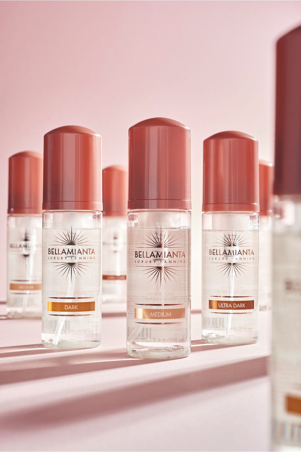 Bellamianta Clear Tan Mousse 150ml Dark image 3