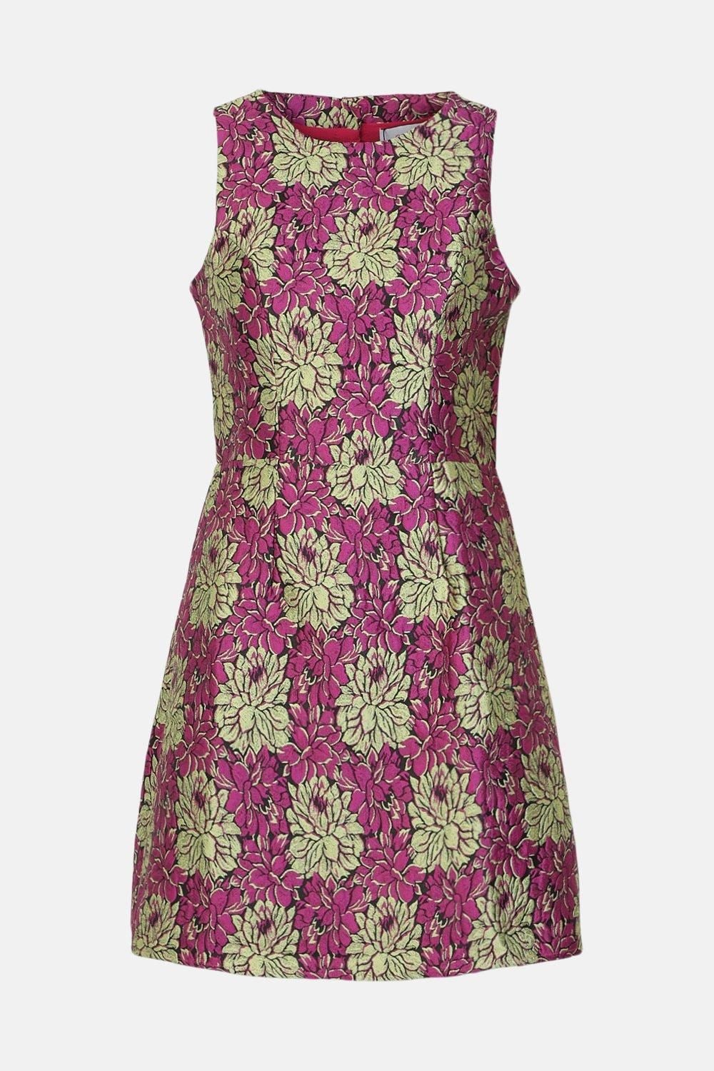 Coast Jacquard Mini Dress Multi image 4