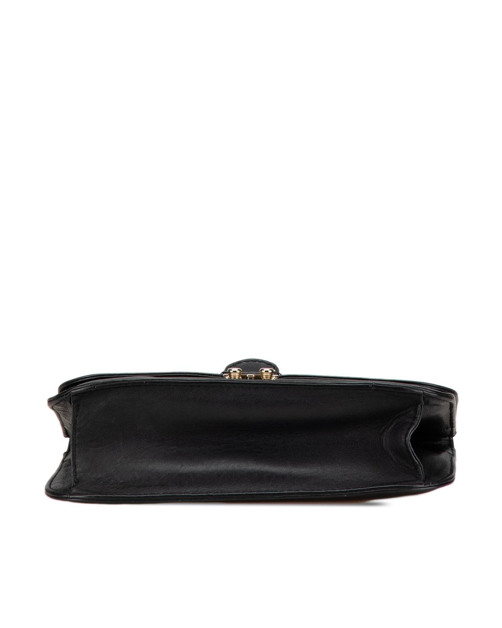 Valentino Preloved Rockstud Shoulder Bag Chain Strap Wo - Black Crossbody image 3