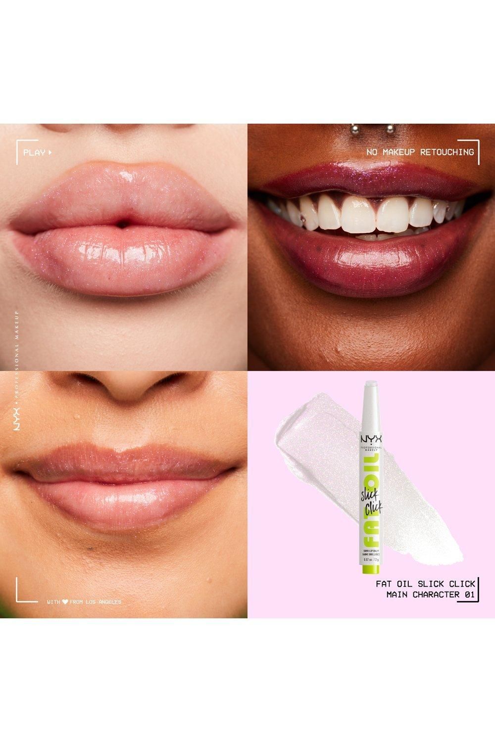 NYX Professional Makeup Fat Oil Slick Click Lip Balm 2g Main Character image 4