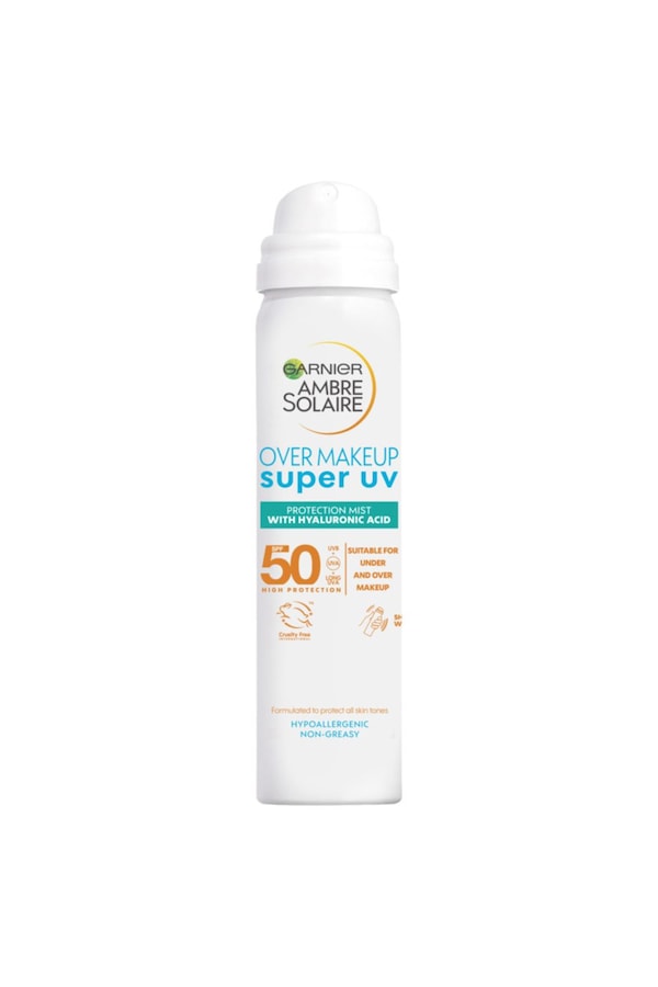 Garnier Ambre Solaire Super UV Over Makeup Mist SPF50+ 75ml Multi
