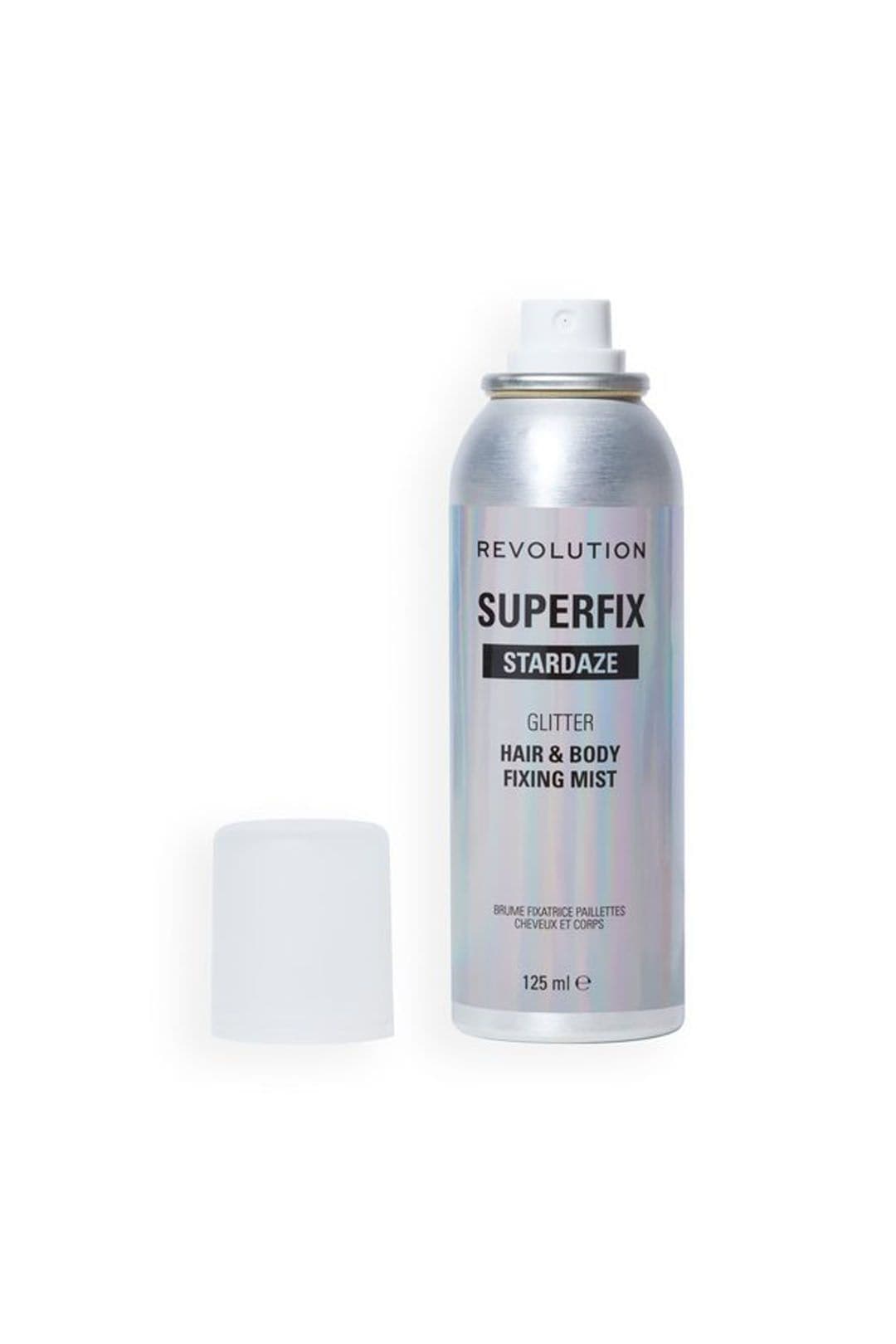 Revolution Superfix Glitter Shine Body and Hair 125ml Multi image 3