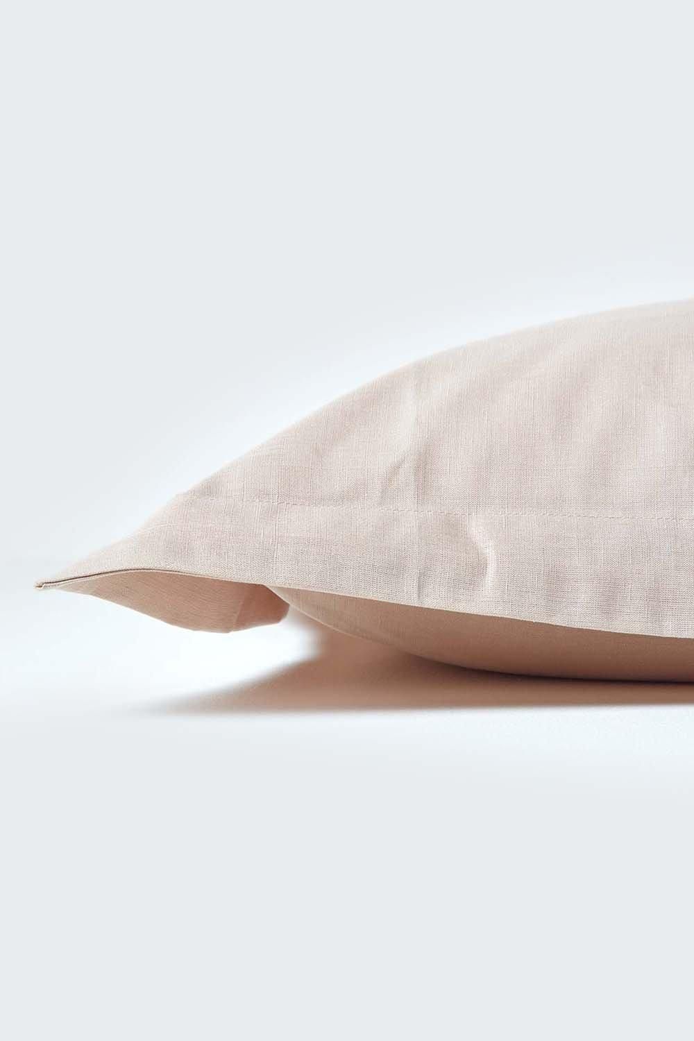 Homescapes Linen Oxford Pillowcase, King image 2