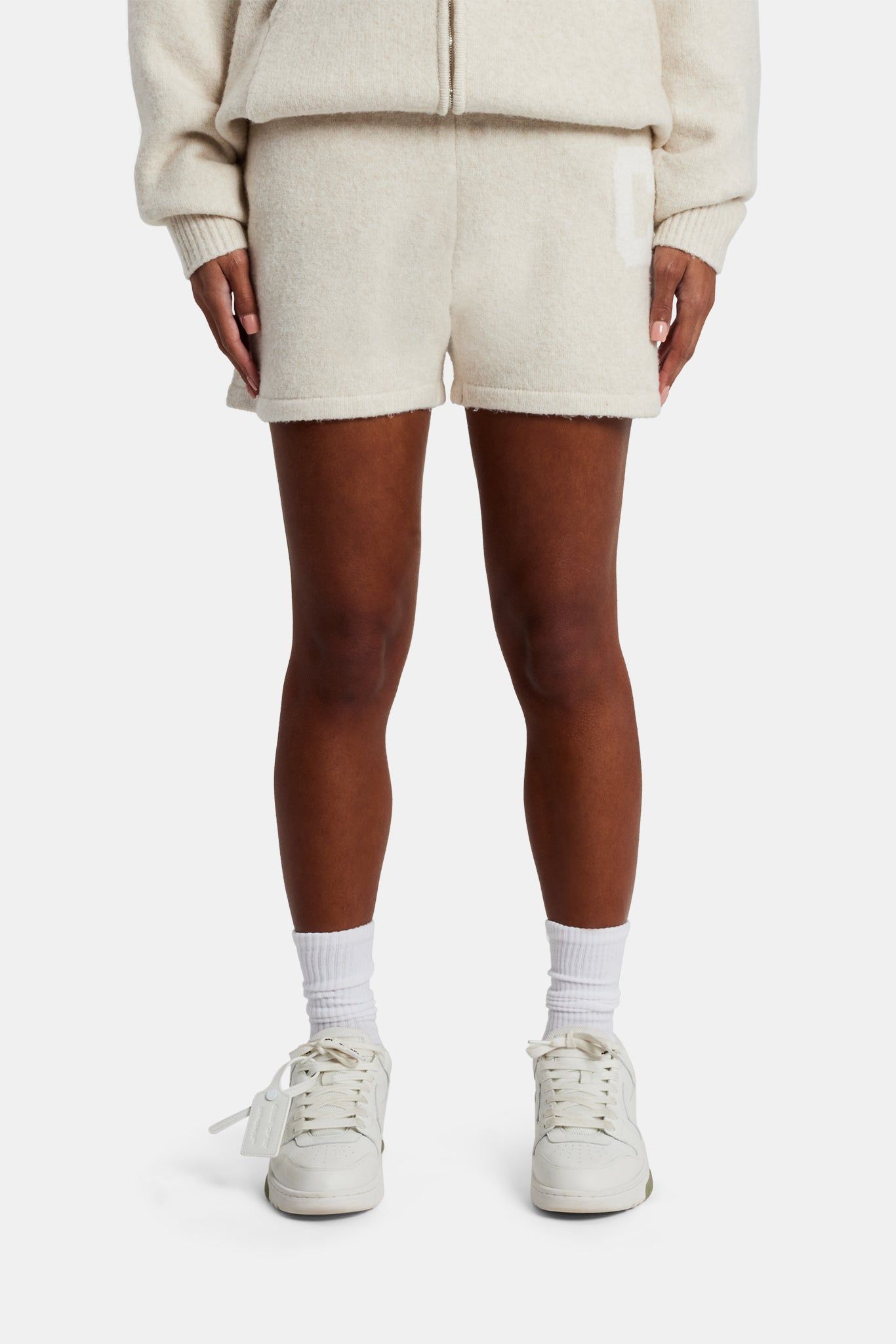 Cernucci Knitted Short - Oatmeal image 1