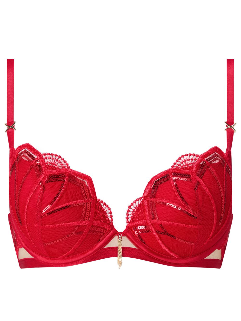 Ann Summers Desiring Decadence Padded Plunge Bra image 5