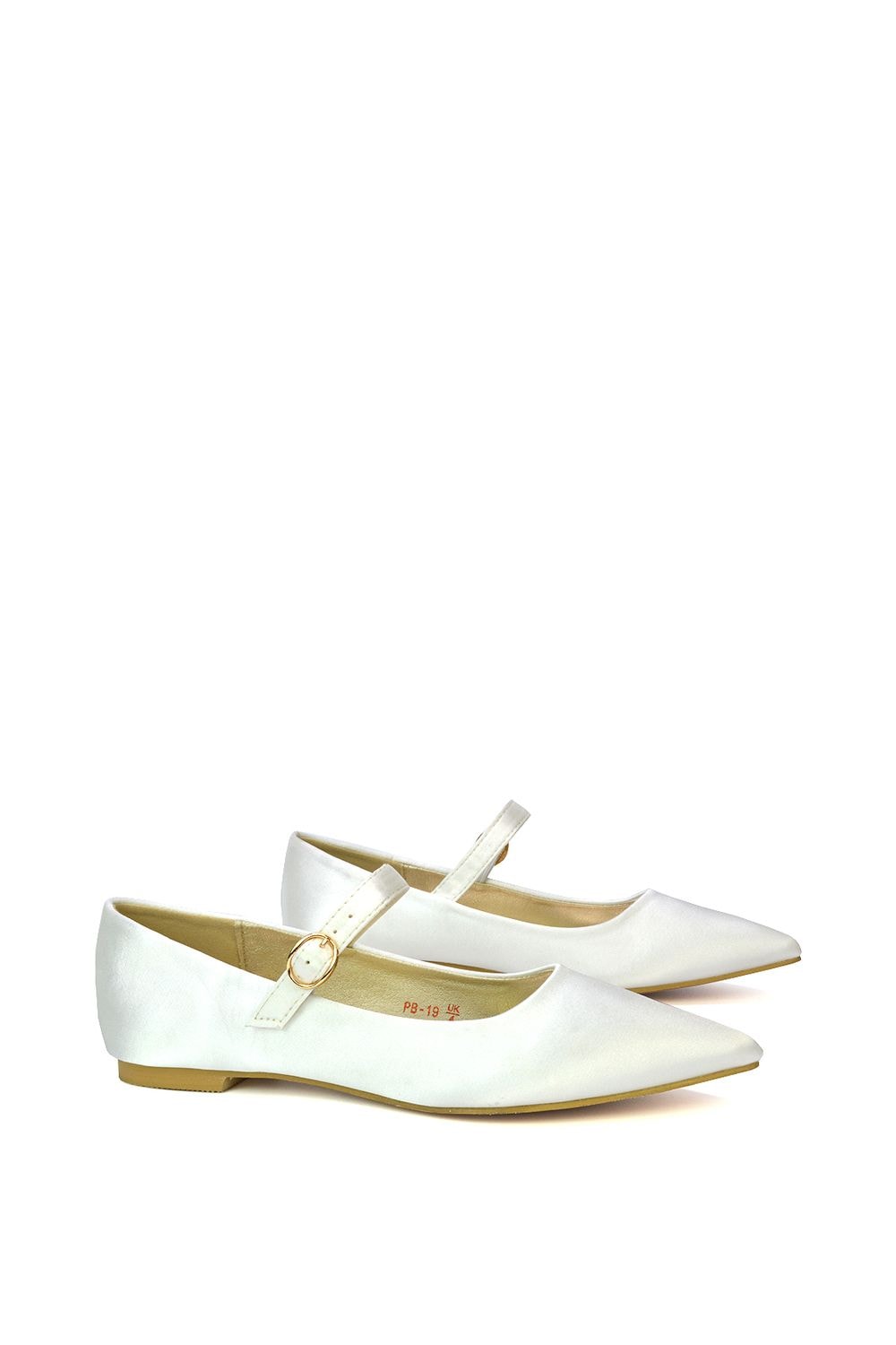 XY London 'Aimee' Flat Mary Jane Ballerina Pumps image 3