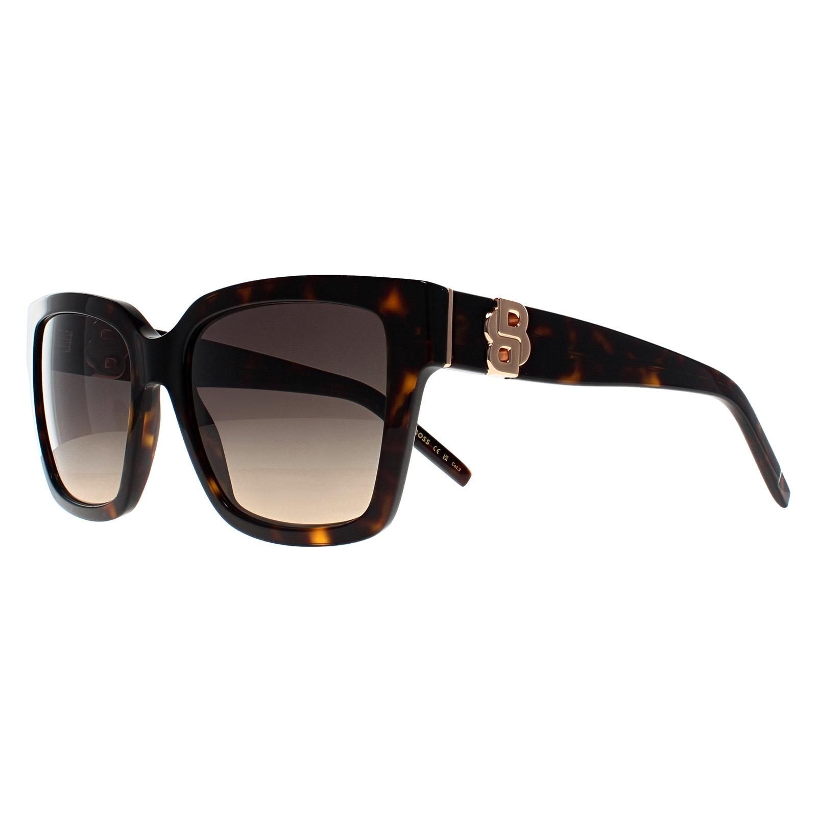 Hugo Boss Square Havana Grey Brown Gradient BOSS 1744/S image 2