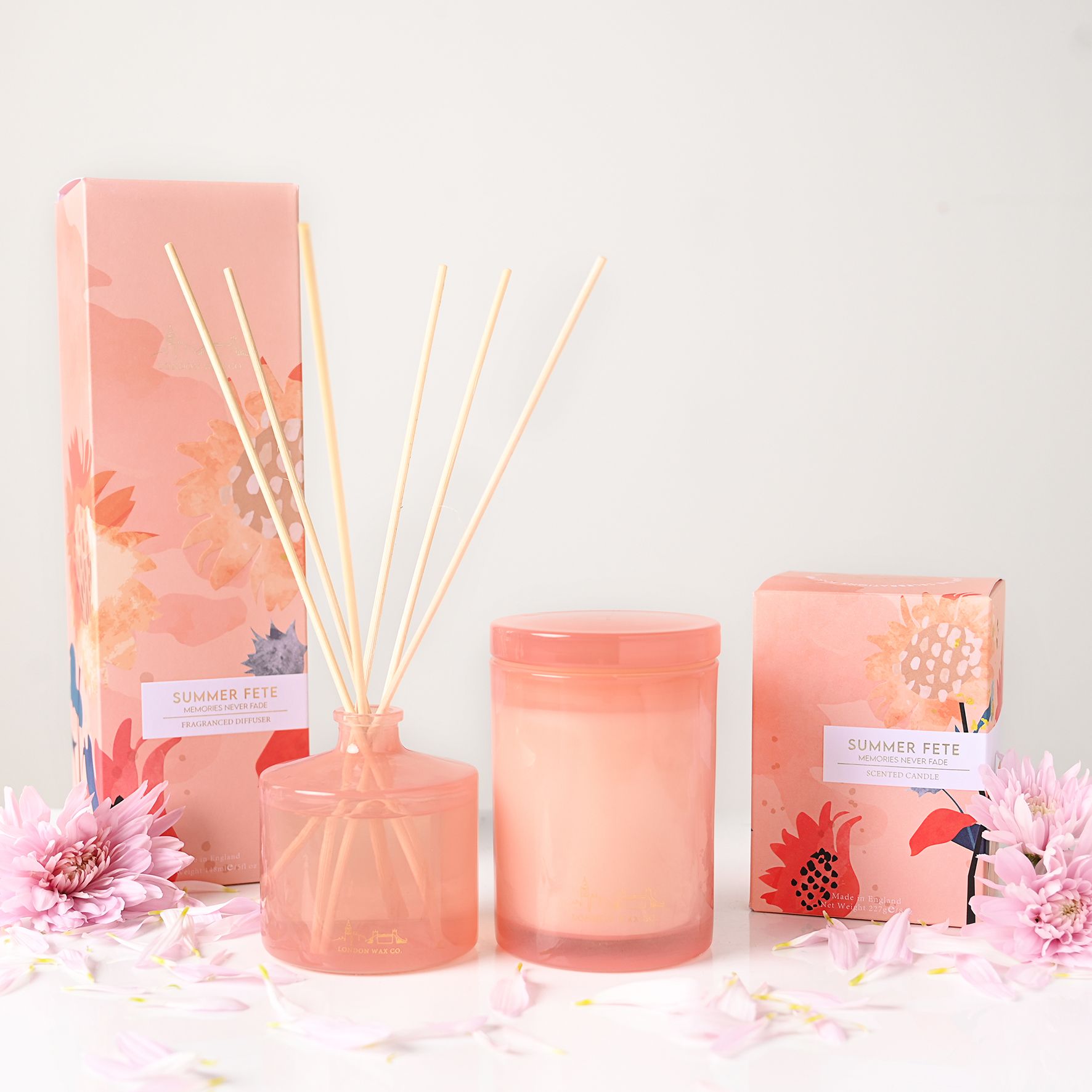 The London Wax Company Summer Fete 1 Wick Candle 227g image 3