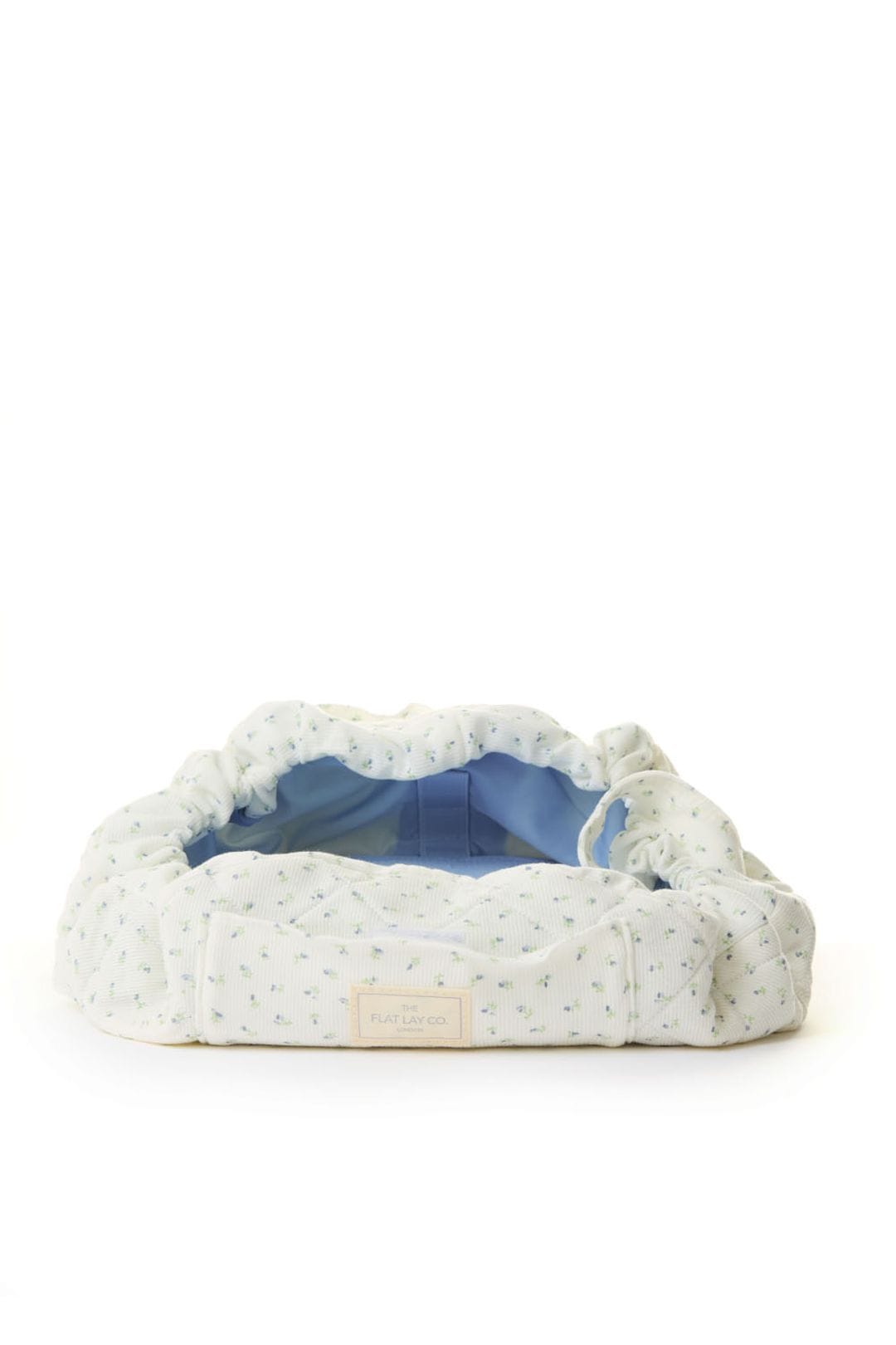 The Flat Lay Co Drawstring Makeup Bag - Cozy Cotton Ditsy Floral Multi image 5