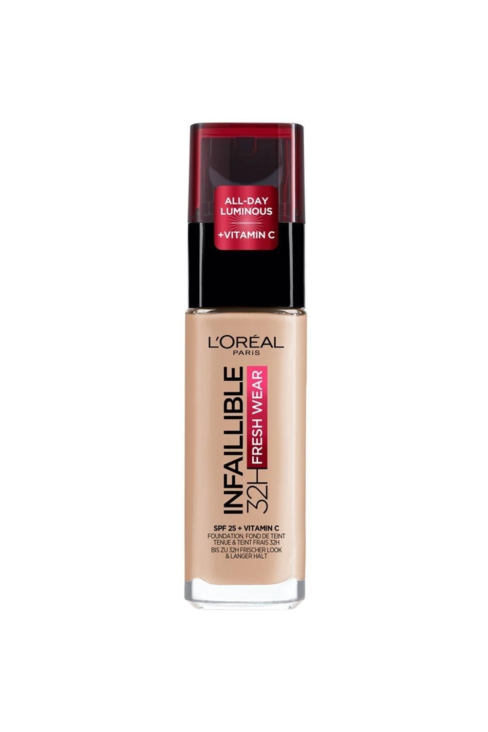 L'Oréal Paris Infaillible 32H Fresh Wear Foundation Rose Vanilla image 1
