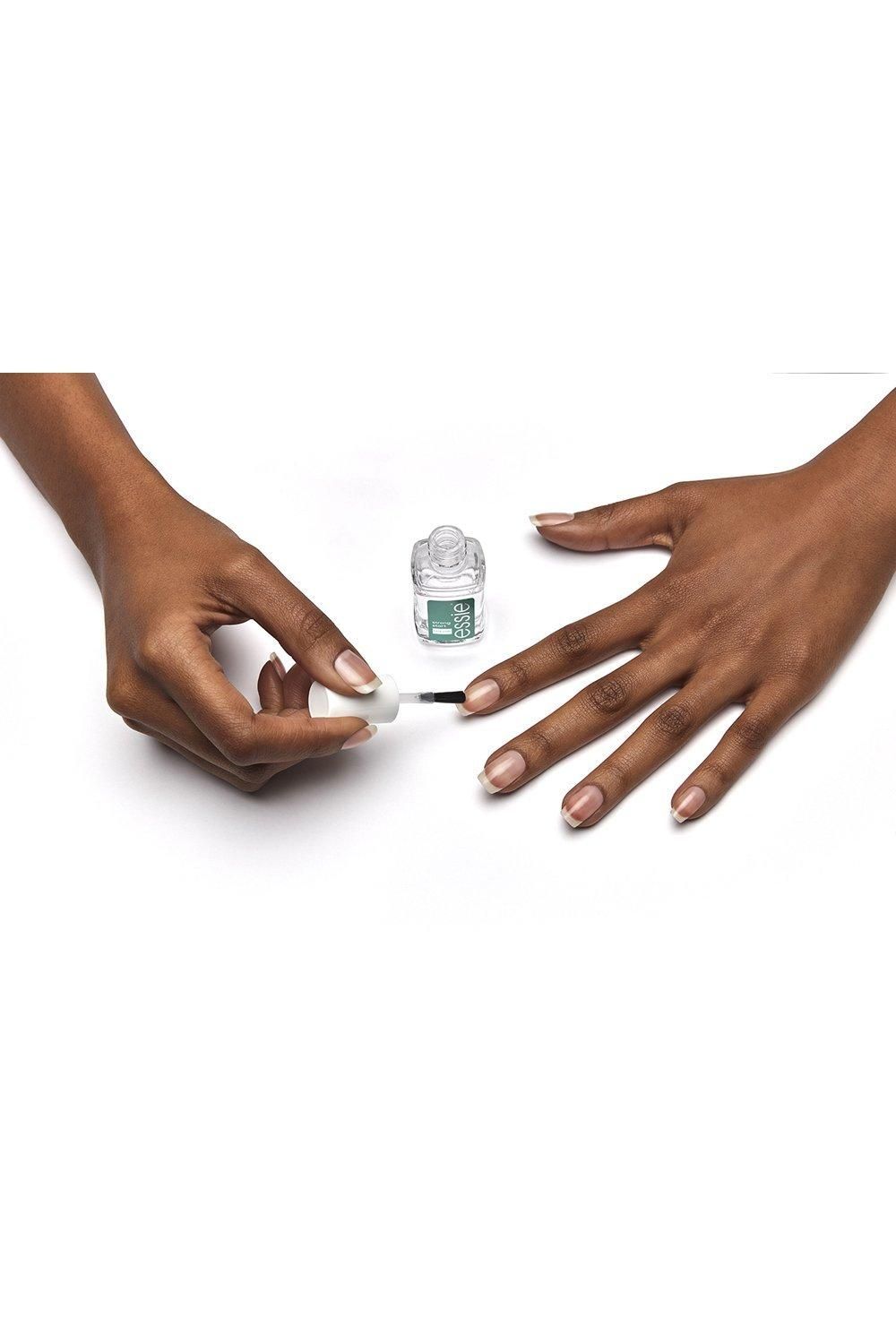 Essie Essie Nail Polish Nail Care Strong Start Ridge Filling, Smoothing Nail Polish Clear Base Coat Clear image 4