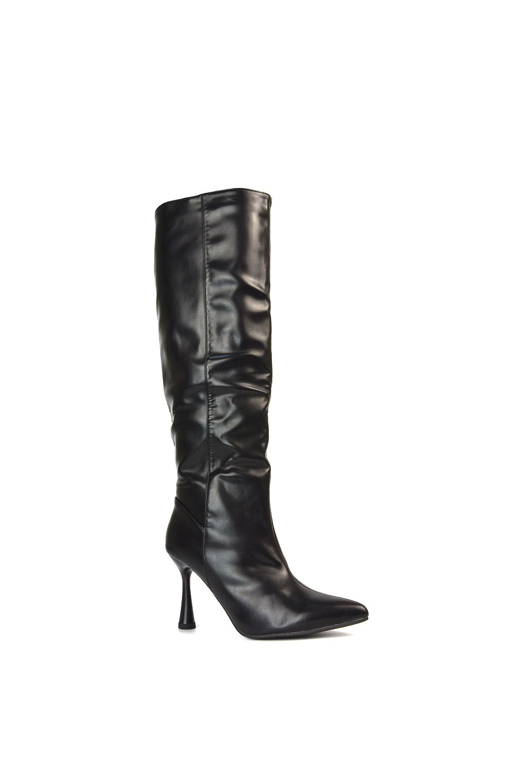 XY London 'Isabel' Stiletto High Heel Pointed Toe Knee High Boots image 2
