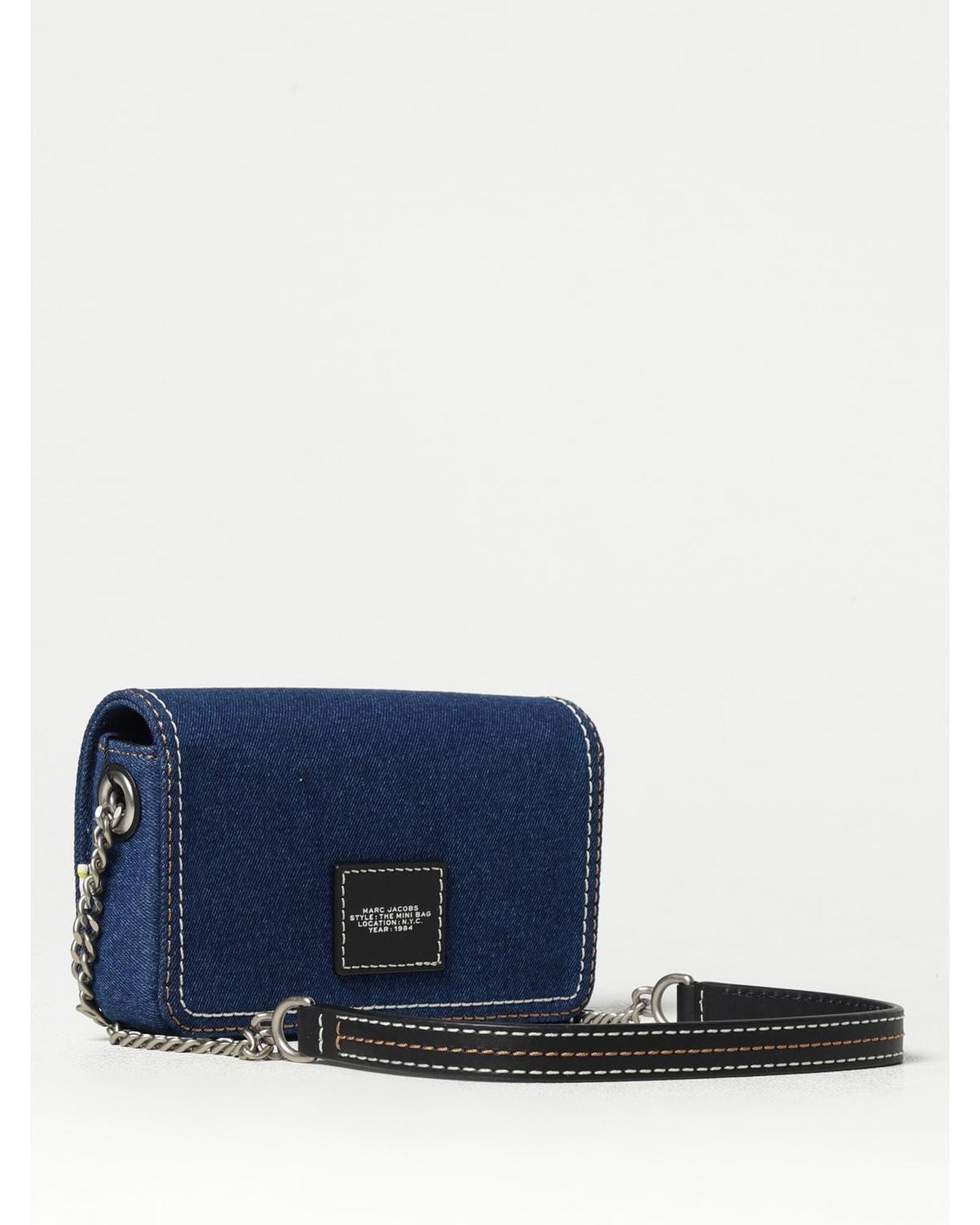 Marc Jacobs Mini Denim Crossbody Bag Wo - Black image 2