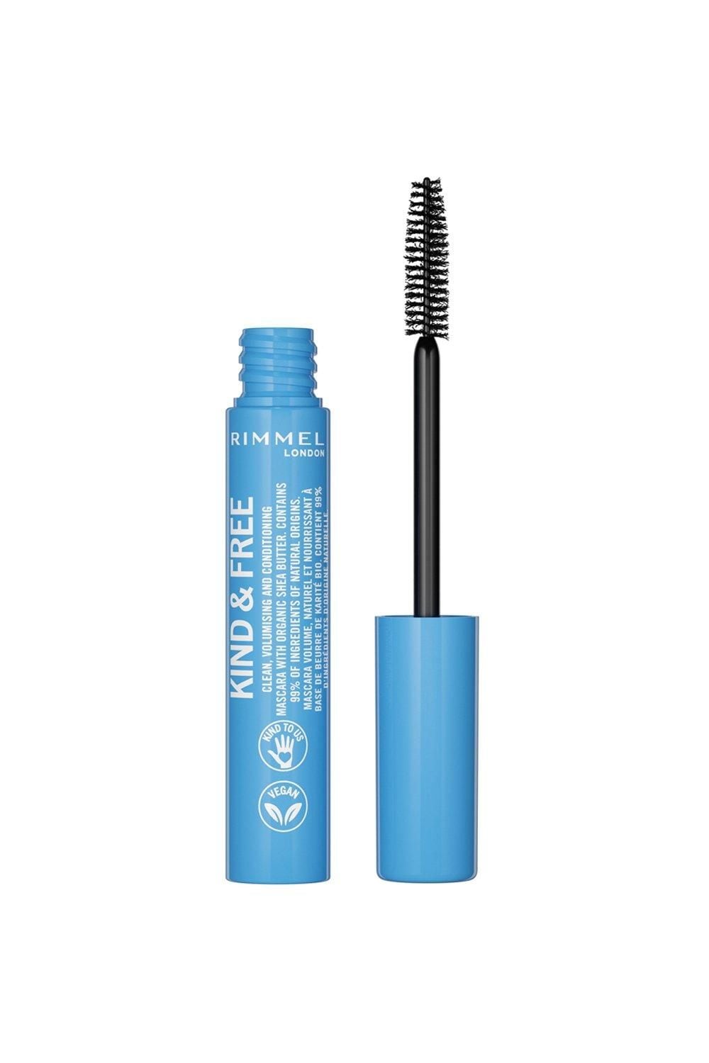 Rimmel London Kind & Free Clean Volume Mascara Black Brown image 1
