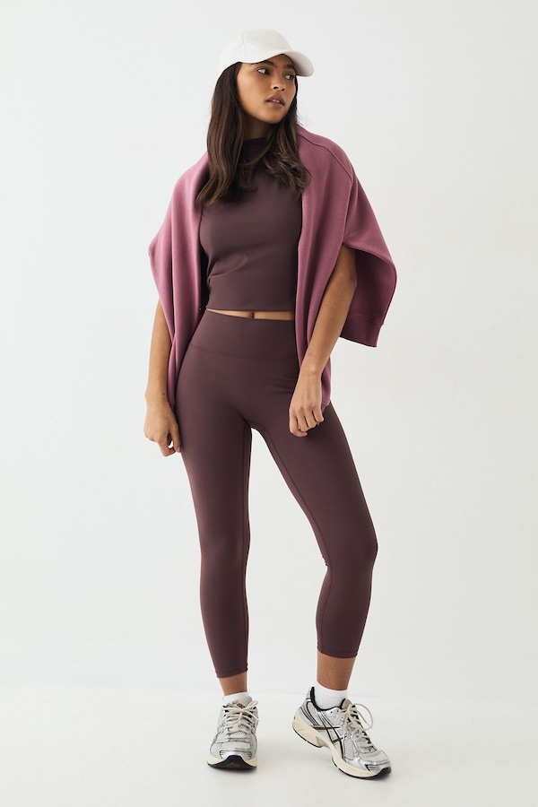 DSGN Studio DSGN Studio Ultra Sculpt Highwaist 7/8 Legging Chocolate