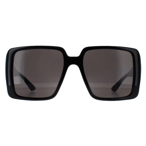 Gucci Square Black with Gold Grey GG1692S